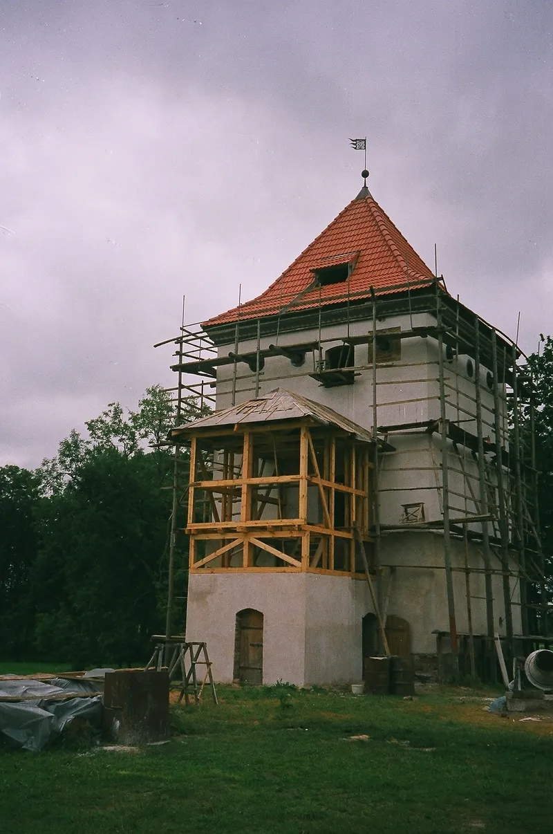 Фахверк Южной башни