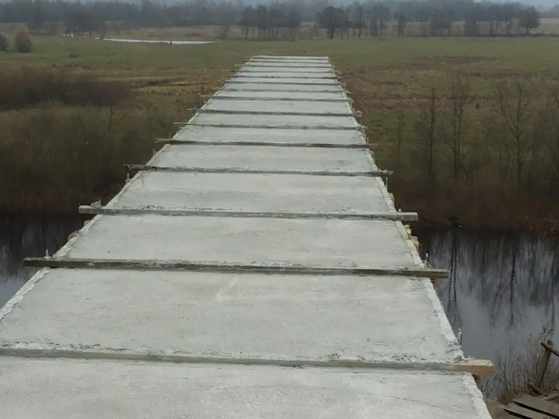 Северо-западная оборонительная стена - стяжка