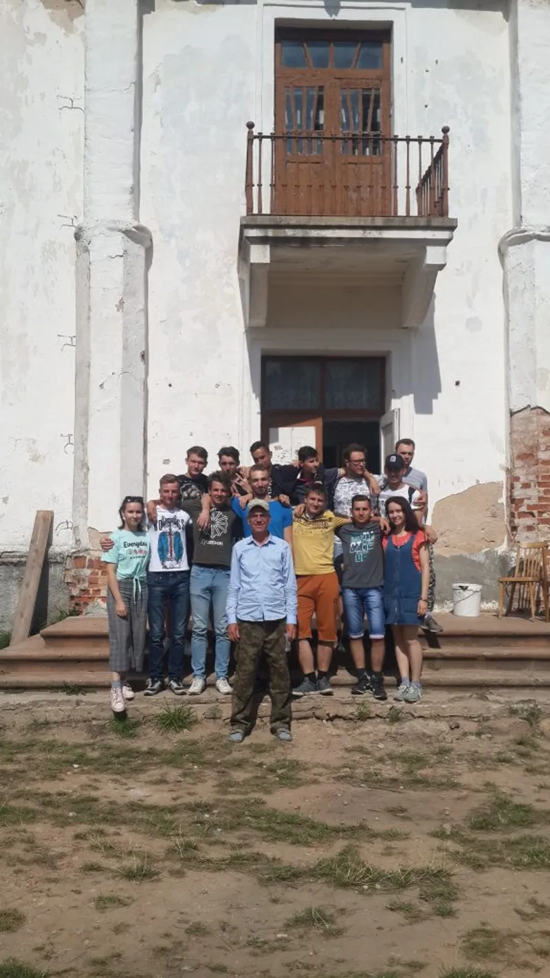 Второй лагерь волонтеров