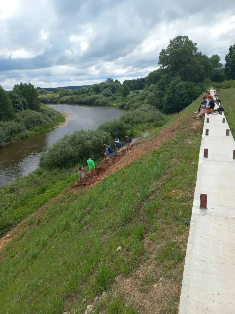 Территория замка