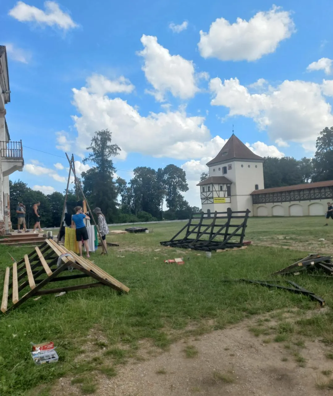 Изготовление стропильной части кровли