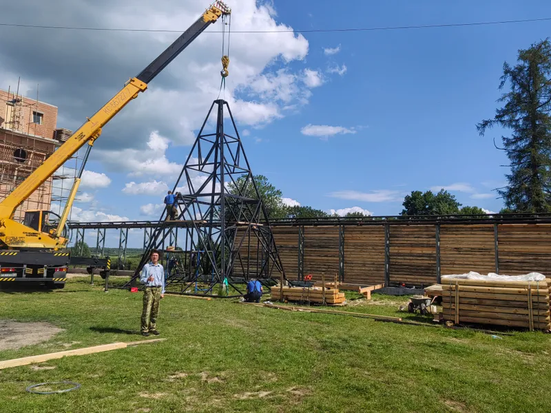 Сборка купола